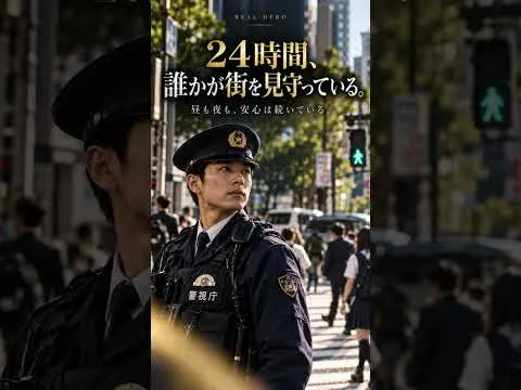 警察官のショート動画サムネイル